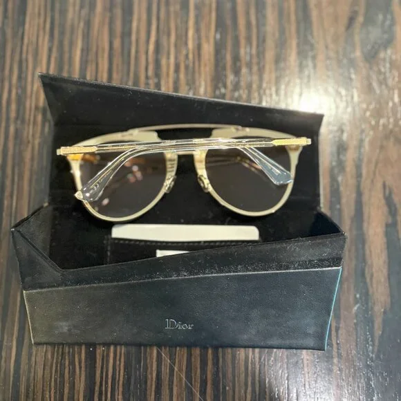 Sunglasses - DIOR - ROSE GOLD Reflective lens